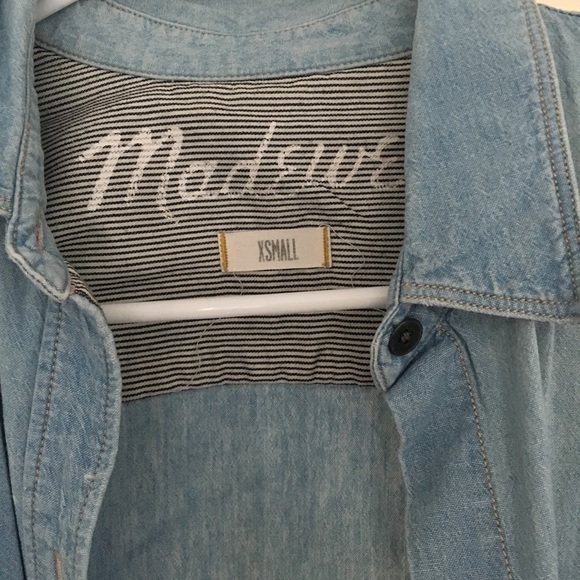 Madewell jean shirt - Picture 1 of 3